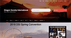 Desktop Screenshot of dragonsociety.com